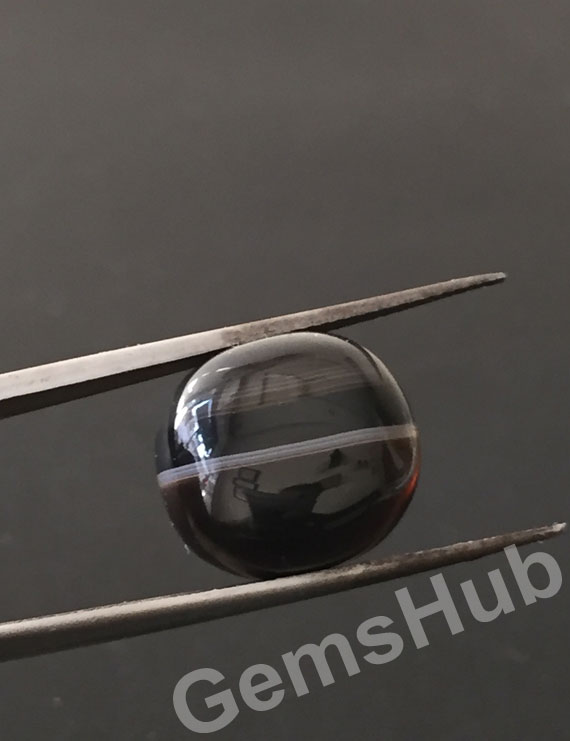Natural Certified Sulemani Black Hakik Stone, 11.05 ct